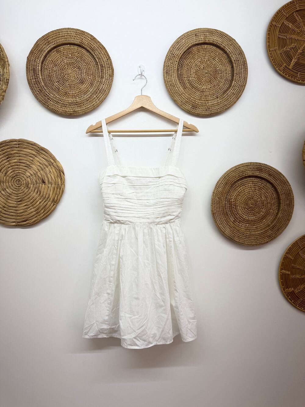Abercrombie White Mini Dress Small
